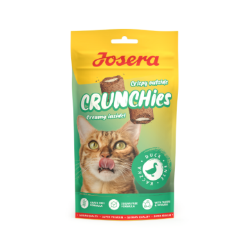 Josera Crunchies Duck grain-free low calorie cat treats Josera Crunchies Duck grain-free low calorie cat treats