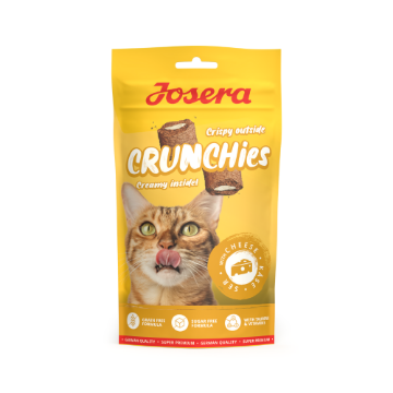 Josera Crunchies with Cheese grain-free low calorie cat treats Josera Crunchies with Cheese grain-free low calorie cat treats