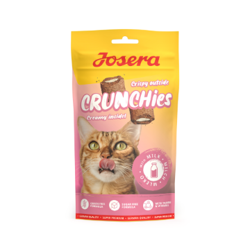 Josera Crunchies with Milk grain-free low calorie cat treats Josera Crunchies with Milk grain-free low calorie cat treats