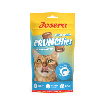 Josera Crunchies Salmon grain-free low calorie cat treats Josera Crunchies Salmon grain-free low calorie cat treats