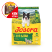 Josera All Sizes Adult Lamb & Rice gluten free lighter complete food for small medium and large dogs new bag design