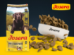 Josera Adult Duck & Sweet Potato complete grain-free dog food with salmon oil kibble and bowl