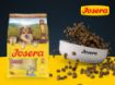 Josera Mini Senior Salmon grain-free complete dry food with single meat protein kibble and bowl