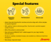 Josera Adult SensiAdult for active adult dogs for healthy digestion with lots of energy special features