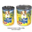 Josera Meat Lovers Menu Multipack grain free complete wet food for adult dogs variety pack including Duck and Pumpkin